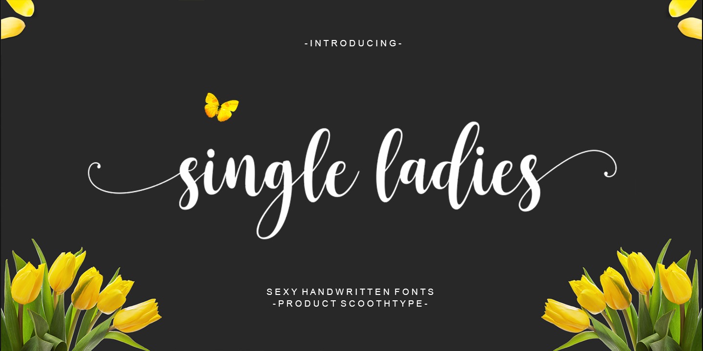 Single Ladies Font